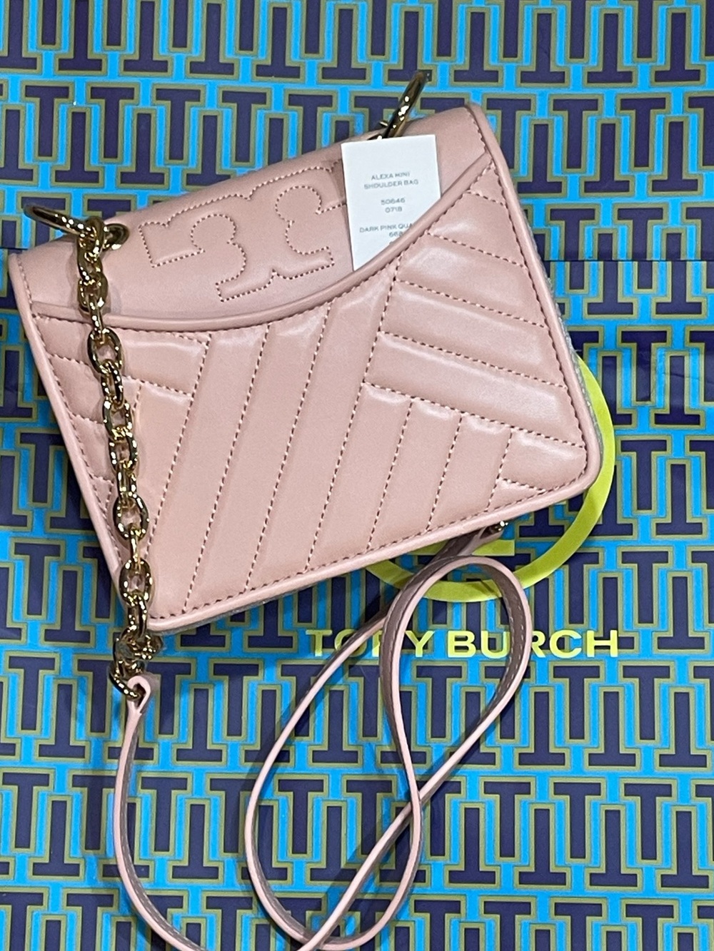 NWT~TORY BURCH ~MINI Alexa Shoulder Bag